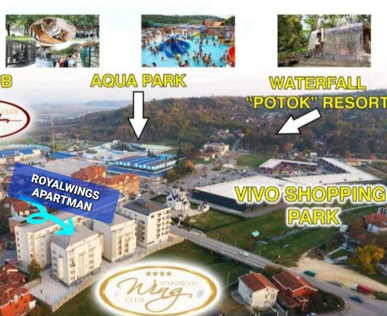 Royalwings Apartman Jagodina Luaran gambar